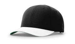 Richardson 512 Surge Snapback Hat – Snapback Adjustable, Moisture-Wicking Performance Cap - Free Shipping - Black/White
