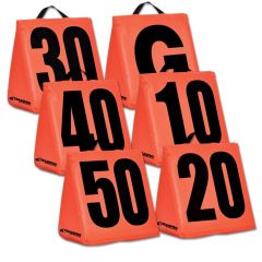 CHAMPRO SOLID WEIGHTED FOOTBALL YARD MARKERS A102S FREE SHIPPING