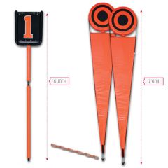 CHAMPRO DELUXE SET OF BULLSEYES A103B FREE SHIPPING