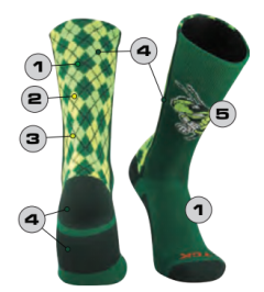 #1 in Custom TCK Socks