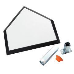 CHAMPRO PRO STYLE HOME PLATE WITH HOLLYWOOD STYLE ANCHOR SYSTEM B030I FREE SHIPPING