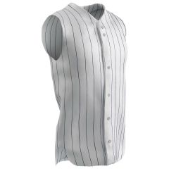Pro-Style Sleeveless Warp Knit Full Button Baseball Jersey by Champro Sports Style Number: BS16