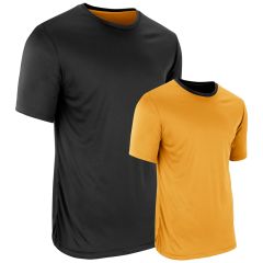 CHAMPRO DOUBLE STOCK Z-CLOTH, DRI-GEAR® REVERSIBLE TEE BSTK9