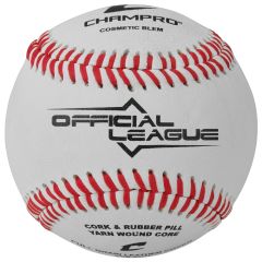 CHAMPRO OFFICIAL LEAGUE - FULL GRAIN LEATHER COVER (COSMETIC BLEM) 1(dozen)