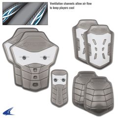 Infinity 7 -Piece Football Pad Set - Youth - Sliding Snaps by Champro Sports | Style Number F7ISSN