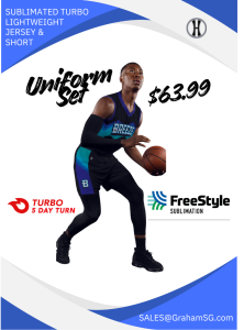 Custom Turbo Lightweight Jersey & Short Basketball Uniform Set