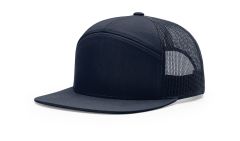 168 Navy 7-Panel Arch Trucker Mesh Hat by Richardson Cap FREE SHIPPING