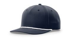 258 Navy/White Classic Rope Adjustable Hat by Richardson FREE SHIPPING