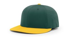 Dark Green/Gold Richardson PTS30 Hat Perforated Ignite Lite R-Flex