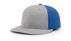 Grey/Royal-Split Richardson PTS30 Hat Perforated Ignite Lite R-Flex