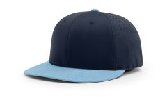 Navy/Columbia Blue Richardson PTS30 Hat Perforated Ignite Lite R-Flex