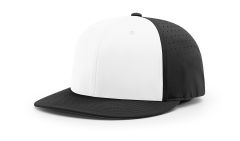 White/Black-Alt Richardson PTS30 Hat Perforated Ignite Lite R-Flex