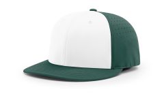 White/Dark Green-Alt Richardson PTS30 Hat Perforated Ignite Lite R-Flex