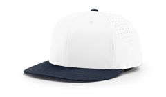White/Navy-CMB Richardson PTS30 Hat Perforated Ignite Lite R-Flex