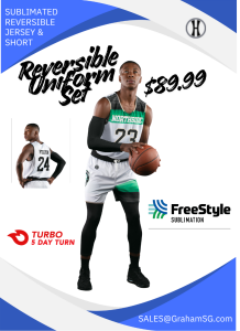 Custom Turbo Reversible Basketball Uniform Set by Holloway