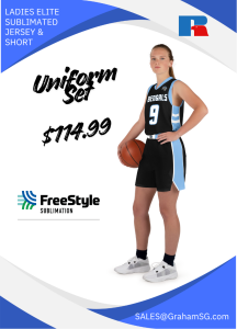 Ladies Custom Russell Elite Basketball Uniform