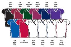 Youth Color Block Football Game Jersey by Russell Athletics | Style Number S54AHWK 