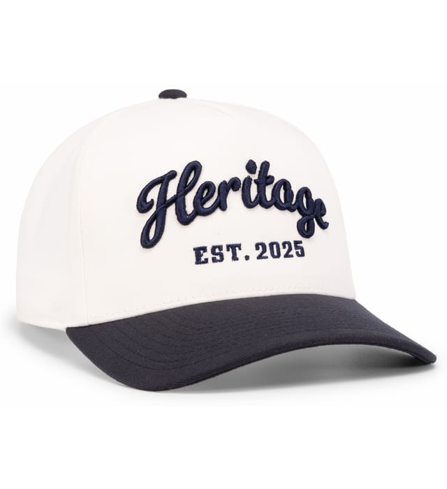 Pacific P814 Heritage 5-Panel Snapback with Custom Logo Embroidery