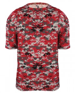 New Digital Camo Performance B-Core Tee by Badger Sports!