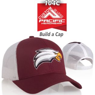 BUY 104C 3D CUSTOM LOGO Embroidery Special by PACIFIC HEADWEAR. what you get. 104C HAT WITH CUSTOM 3D EMBROIDERY EASY TO ORDER. PICK HAT. PICK COLOR. UPLOAD YOUR OWN CUSTOM LOGO AND PICK COLOR LAYOUT. FREE SHIPPING $13.99