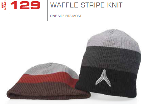 Buy 129 Waffle Stripe Knit Beanie by Richardson Caps