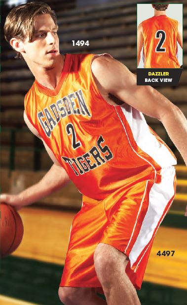 Buy Dazzler Reversible Basketball Jersey by Teamwork Athletic Style Number 1494