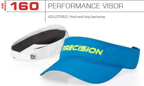 Buy 160 Performance Adjustable Visor by Richardson Caps