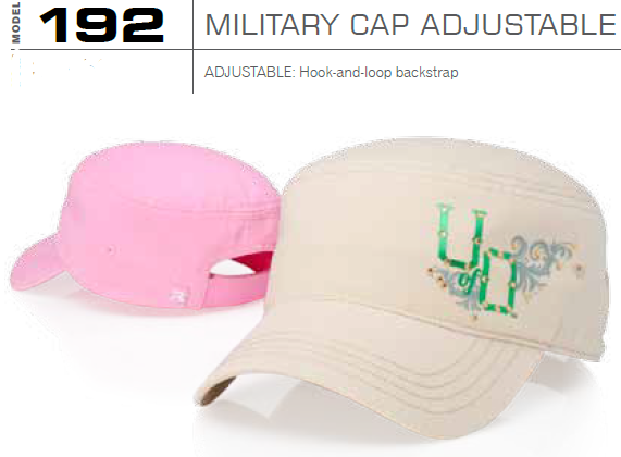 192 Cotton Twill Military Adjustable Hat by Richardson Caps
