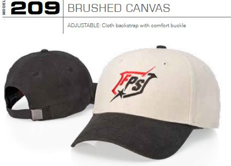Buy 209 Brushed Canvas Adjustable Hat by Richardson Caps