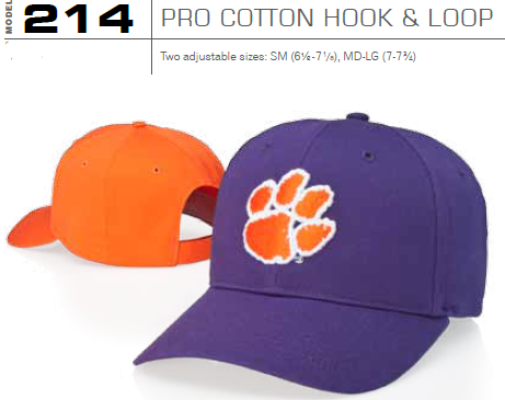Buy 214 Pro Cotton Hook & Loop Adjustable Hat by Richardson Caps