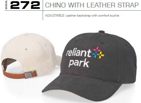 Buy 272 Chino Adjustable Hat with Leather Strap by Richardson Caps