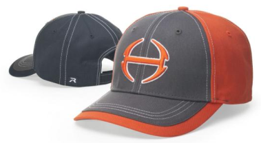275 Charcoal Color Block Adjustable Hat by Richardson Caps