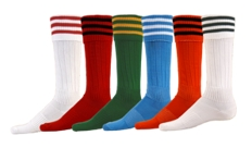 Buy 3-Stripe Striker Sock Medium by Red Lion Sports Style Number 7579