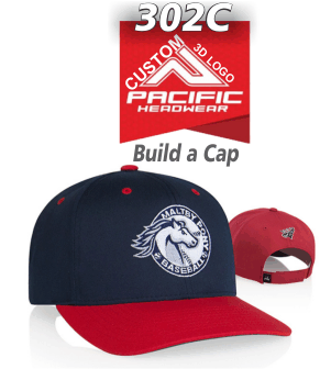 BUY 302C TWILL POLY/COTTON ADJUSTABLE HAT BY PACIFIC HEADWEAR. GREAT HATS FOR TEAMS AND BUSINESS WITH CUSTOM 3D LOGO Embroidery Special. WHAT YOU GET FOR $10.99. 302c HAT RAISED 3D EMBROIDERY. EASY TO ORDER. PICK HAT. UPLOAD YOUR CUSTOM LOGO AND Crown: Pro stitched crown with fused backram and busted flat seam for smooth embroideryVisor Major League fiber-tech visor board.
