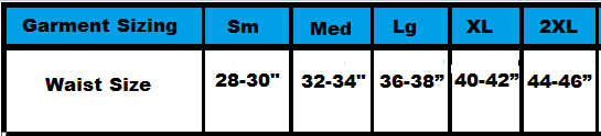 Teamwork Athletic Sizing Chart