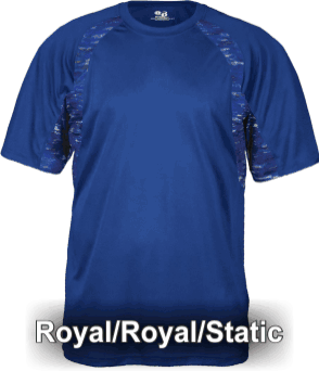 BUY YOUTH Static Hook Performance Shirt by Badger Sport Style Number 2142. badger baseball jerseys. Sizes:  YOUTH XSm - XL     Colors:  Forest/Forest/Static - Royal/Royal/Static - White/White/Static - Navy/Navy/Static - Lime/Lime/Static - Black/Black/Static - Graphite/Graphite/Static.