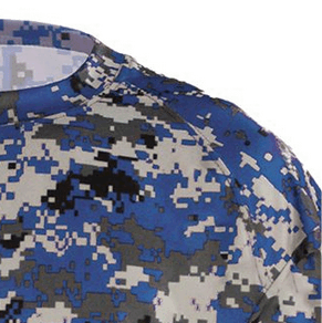 Jersey Number ADULT SMALL Sports Arm Sleeve DIGITAL CAMO NAVY BLUE YELLOW WHITE 