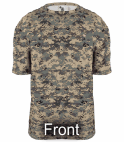 Basic Camouflage Men's Jersey - BTX Sports