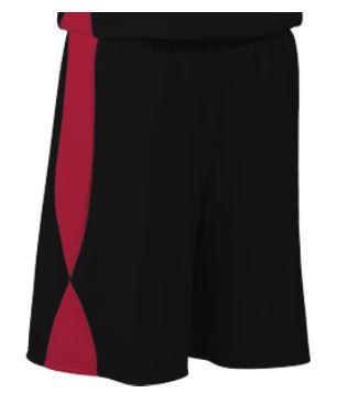Buy Overdrive Performance Reversible Basketball Shorts 9 Inch Inseam by Teamwork Athletic Style Number 4437