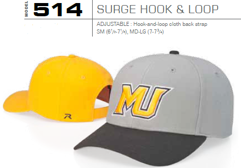 Buy 514 Surge Hook & Loop Adjustable Hat by Richardson Caps.