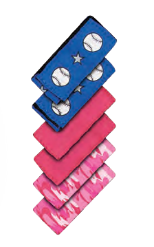 Buy Softball Sleeve Scrunchies by Teamwork Athletic Style Number 6038