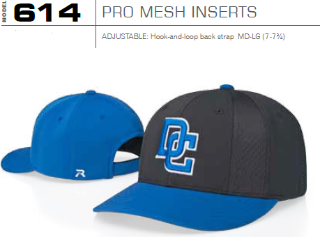 Buy 614 Performance with Pro Mesh Inserts Adjustable Hat by Richardson Caps