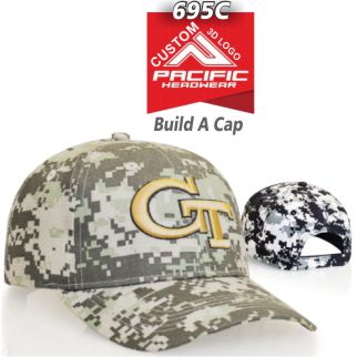Buy Online 695C WITH CUSTOM 3D EMBROIDERY BY PACIFIC HEADWEAR ONLY AT GRAHAM SPORTING GOODS