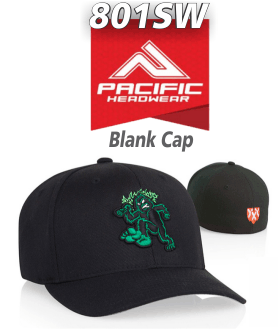 BUY Pacific Headwear  WOOL Performance Cap  801SW. Crown: Structured Pro crown | Pro-Stitched finish | True fitted 
Visor: U-Shape Visor technology | Gray undervisor 
Sweatband: Featuring M2 technology sweatband	
Closure: True Fitted	
Sizes: Fitted sizes (size 6 5/8 thru size 8)	
