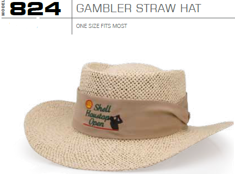 Buy 824 Gambler Straw Hat by Richardson Caps
