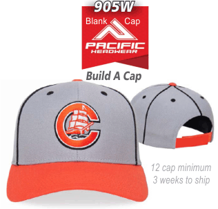 Buy 905W ADJUSTABLE Pro Wool Custom Cap by Pacific Headwear | Design Your Own Hat  Build A Cap. BUY AT GRAHAM SPORTING GOODS