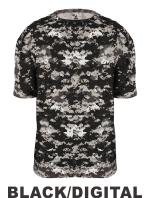 BLACK / DIGITAL CAMO JERSEY by Badger Sport. Style Number 4180. Buy Camo Jerseys at Graham Sporting Goods.