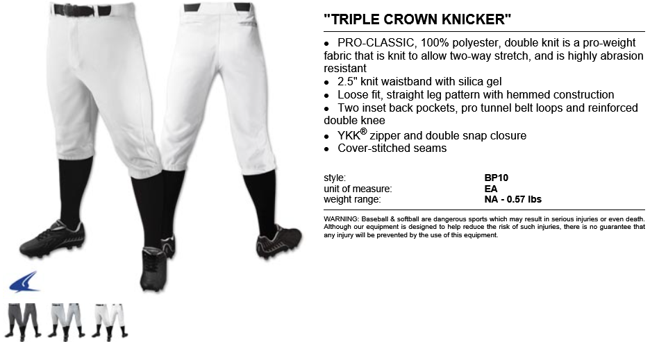 Champro Men/'s Adult Triple Crown Knicker
