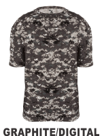 GRAPHITE / DIGITAL CAMO JERSEY by Badger Sport. Style Number 4180. Buy Camo Jerseys at Graham Sporting Goods.