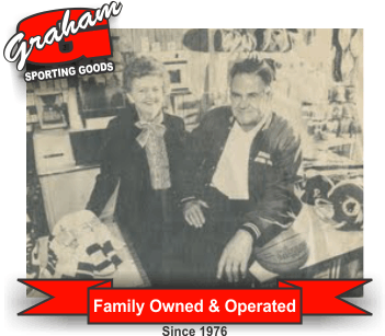 Graham Sporting Goods. Family Owned and operated since 1976. Why Should I Buy From Graham Sporting Goods? We are new to servicing you online but we have been outfitting players teams and businesses for over 30 years. We understand you might have some hesitation buying from a new website. Let me help put you at ease. This is what happens after you start checking out. Your credit card information is securely processed by PayPal. (you do not need a PayPal account) We choose to use PayPal as our processor so your information stays secure at all times. We never have access to your credit card information it is processed by PayPal and then the funds are transferred to us. This is all done without leaving our website. The only personal information we receive is the Billing & Shipping Address Phone Number and Email Address. This information is ONLY used to fulfill your order or contact you about your order. We might be online but we are not automated. Once your order is placed it is then reviewed and fulfilled by Alex. Alex who designed this website is the 3rd generation to help with the family business. We take pride and care in every order that is placed with us. We want to bring that small town sporting goods experience online to you. If you have any questions call or email any of the Harrison's. Dean Susan Alex or Bradley. 336-852-2335. (Mon-Fri 9:00am -6:00pm EST Sat 9:00am-5:00pm EST) Best way to reach Alex is email. ALEX@GrahamSG.com.